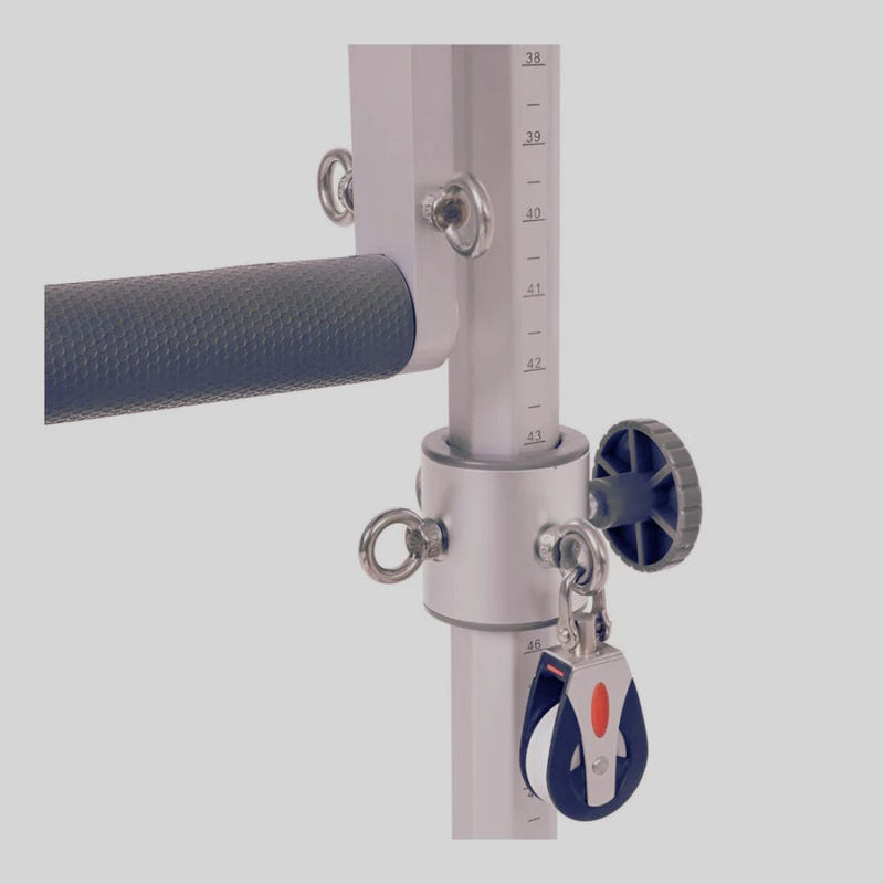 Precision Height-Adjustable Pulley System