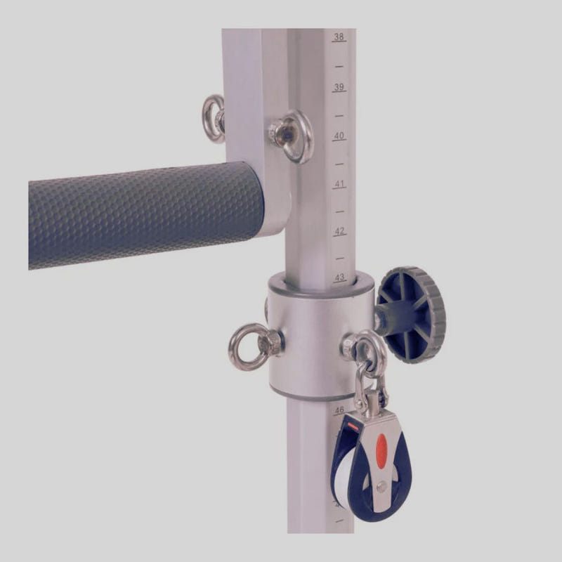 Precision Height-Adjustable Pulley System
