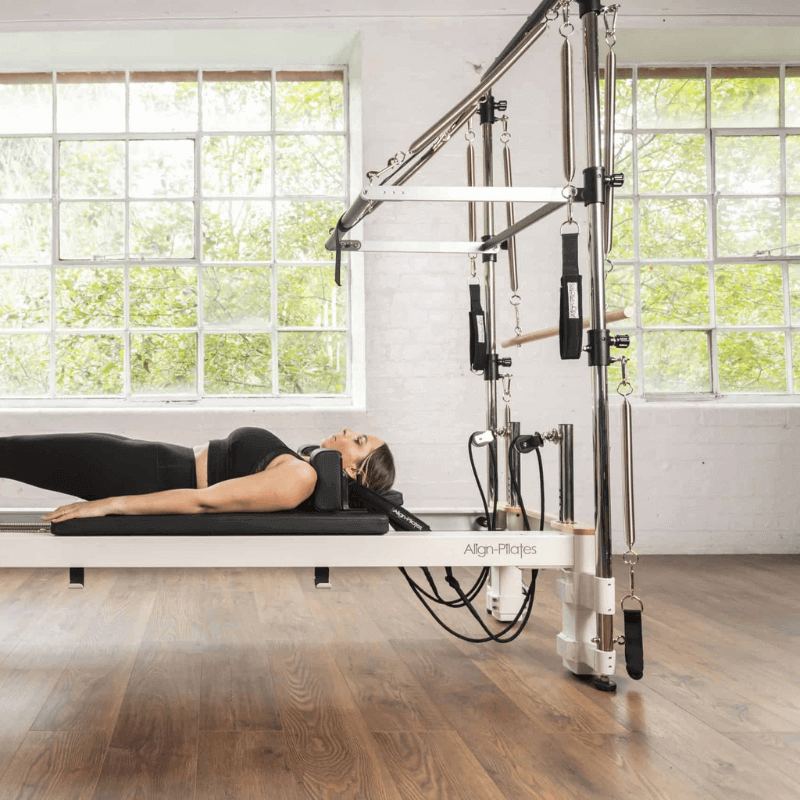 Align Pilates C8-S Pro Half Cadillac Bundle Reformer - Premium