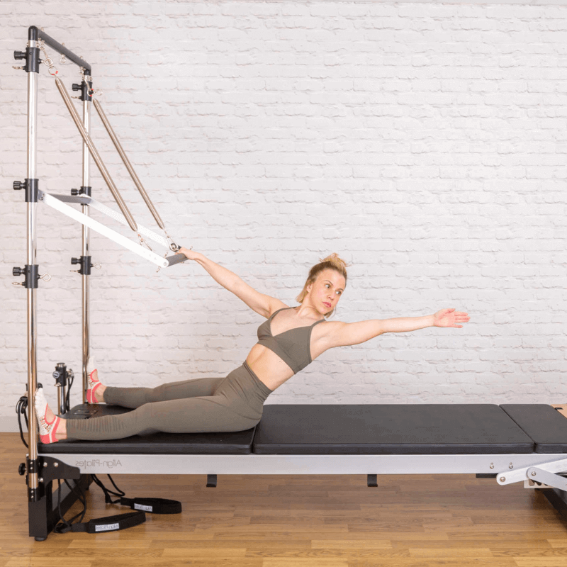 Align Pilates A8 Pro Half Cadillac Bundle Reformer PAP-REFORMERA8/ PAP-A2LEGSTD/BUNDEL3