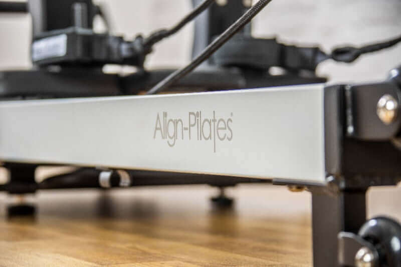 Align Pilates C8 Pro Reformer Machine Zommed Legs With Barnd Name