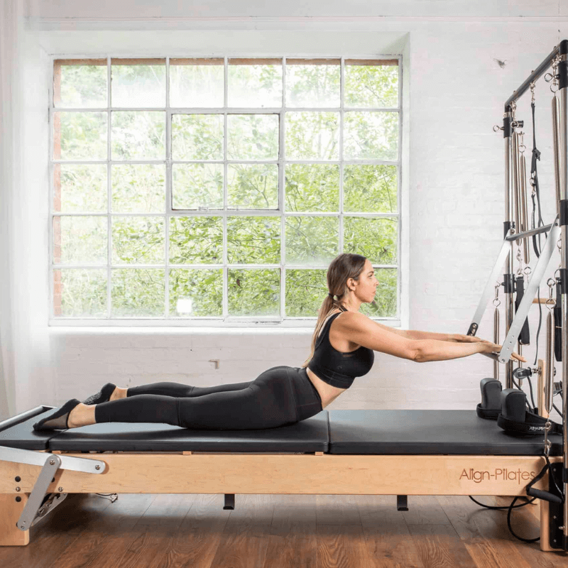 Align Pilates M8-Pro Half Cadillac Bundle Reformer PAP-REFORMERM8B/PAP-HALFCADA2