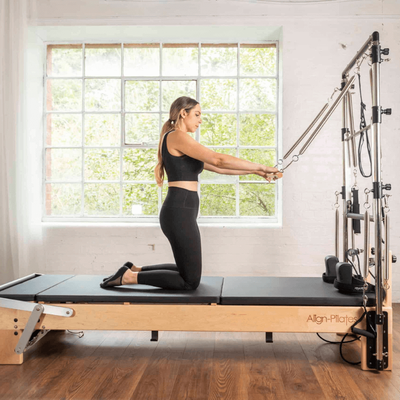 Align Pilates M8-Pro Half Cadillac Bundle Reformer PAP-REFORMERM8B/PAP-HALFCADA2