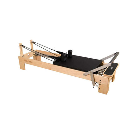 Align Pilates M8-Pro Maple Wood Reformer Machine With Pro Sitting Box PAP-REFORMERM8B