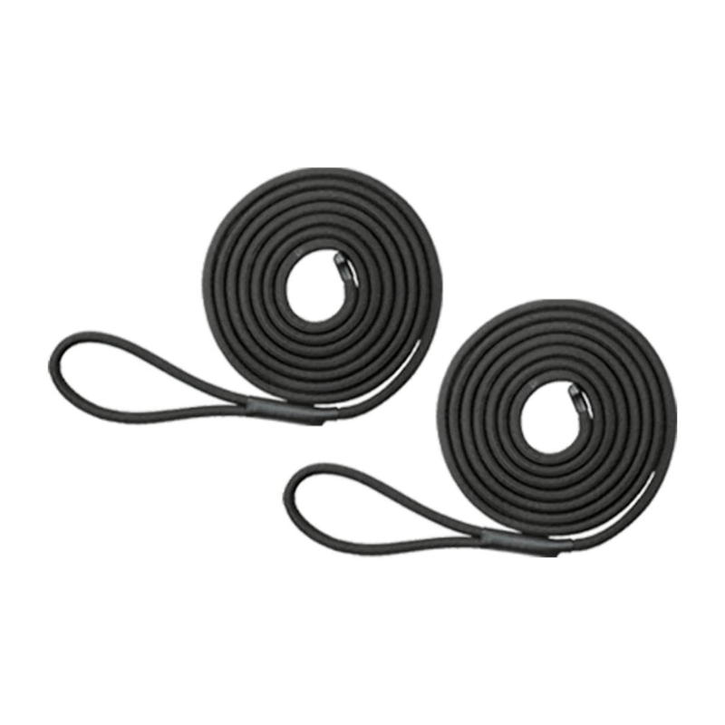 BASI Systems Pilates Ropes (Pairs) - Durable Non-Stretch with Silent Hyphen Attachments