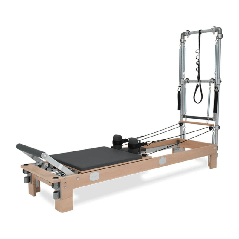 BASI Systems Wood Pilates Reformer with Tower - Home & Studio Equipment