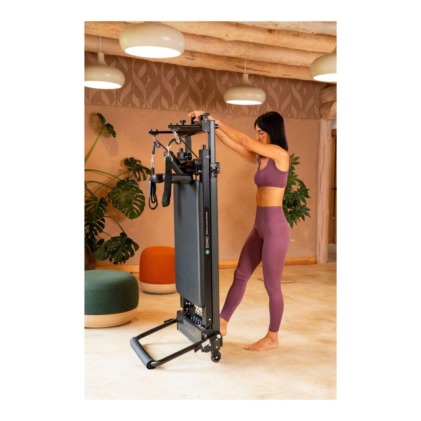 Elina Pilates Domo Reformer – Black Edition