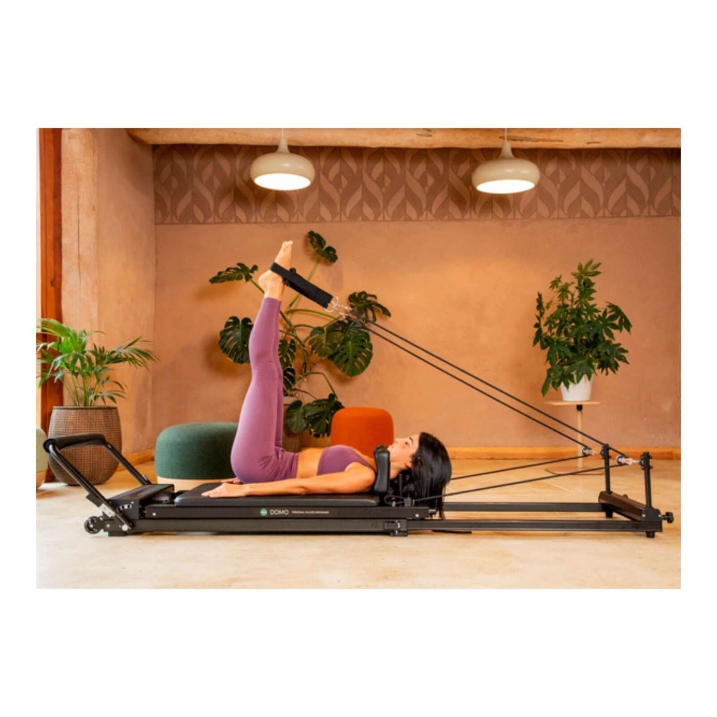 Elina Pilates Domo Reformer – Black Edition