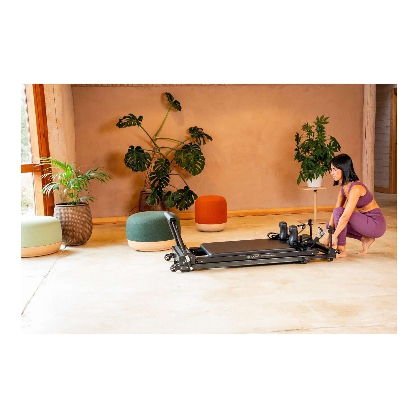 Elina Pilates Domo Reformer – Black Edition