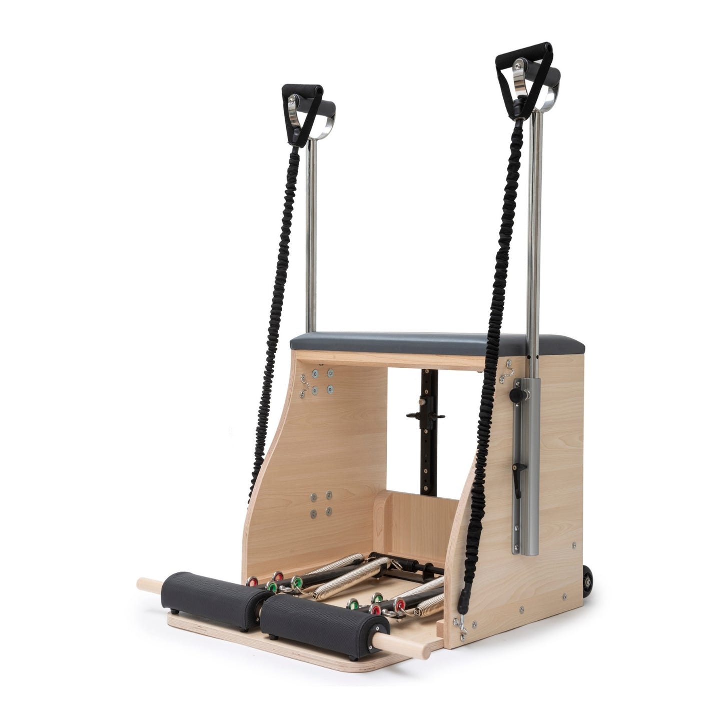 Elina Pilates Elite Wood Combo Chair with Handles