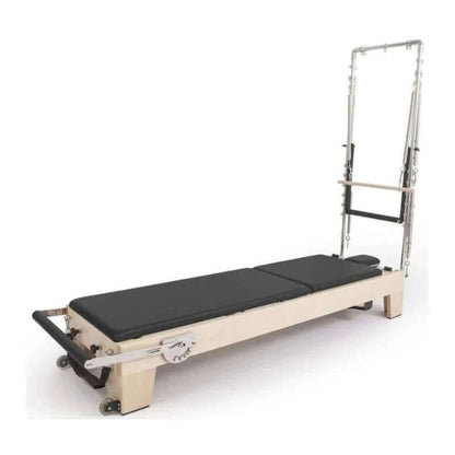 Elina Pilates Elite Wood Reformer Machine with Tower - High-End Stackable Reformer 300006