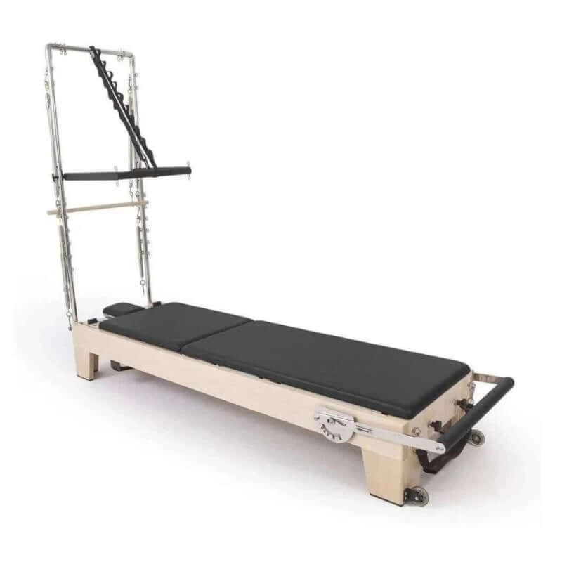 Elina Pilates Elite Wood Reformer Machine with Tower - High-End Stackable Reformer 700040