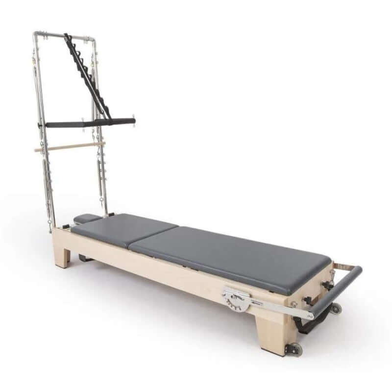 Elina Pilates Elite Wood Reformer Machine with Tower - High-End Stackable Reformer 300006