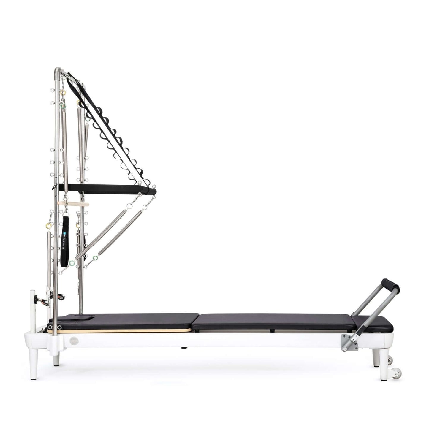 Elina Pilates Nubium Reformer with Tower – White Edition