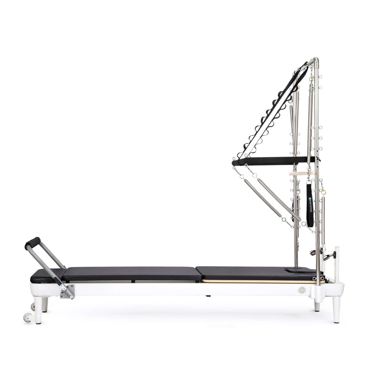 Elina Pilates Nubium Reformer with Tower – White Edition