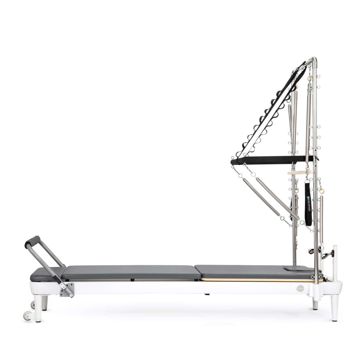 Elina Pilates Nubium Reformer with Tower – White Edition