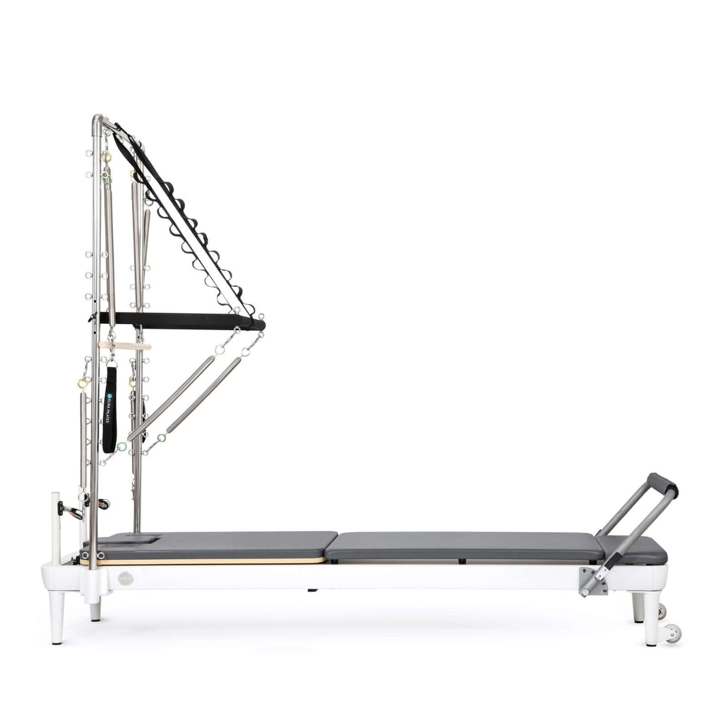 Elina Pilates Nubium Reformer with Tower – White Edition
