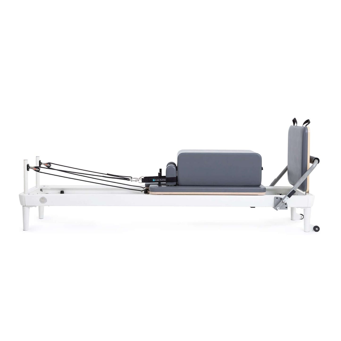 Elina Pilates Nubium Reformer with Tower – White Edition