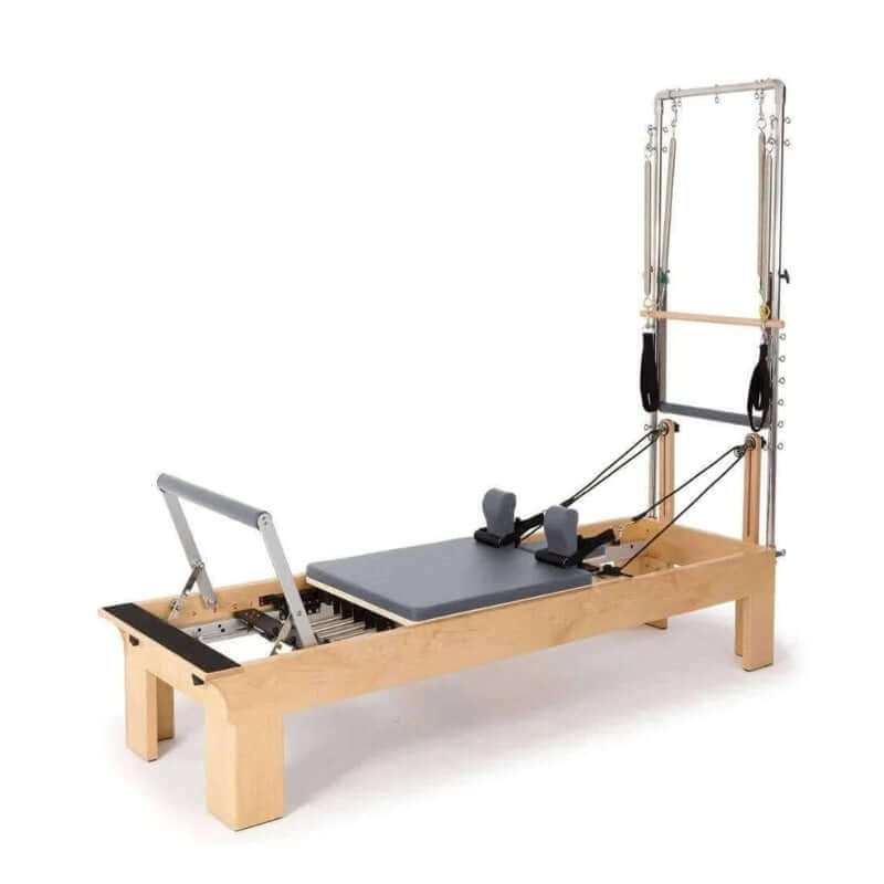 Elina Pilates Physio Wood Reformer Machine with Tower 300005