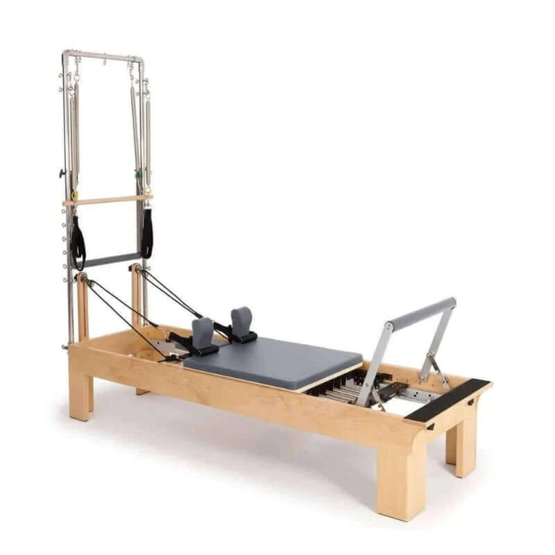 Elina Pilates Physio Wood Reformer Machine with Tower 700035