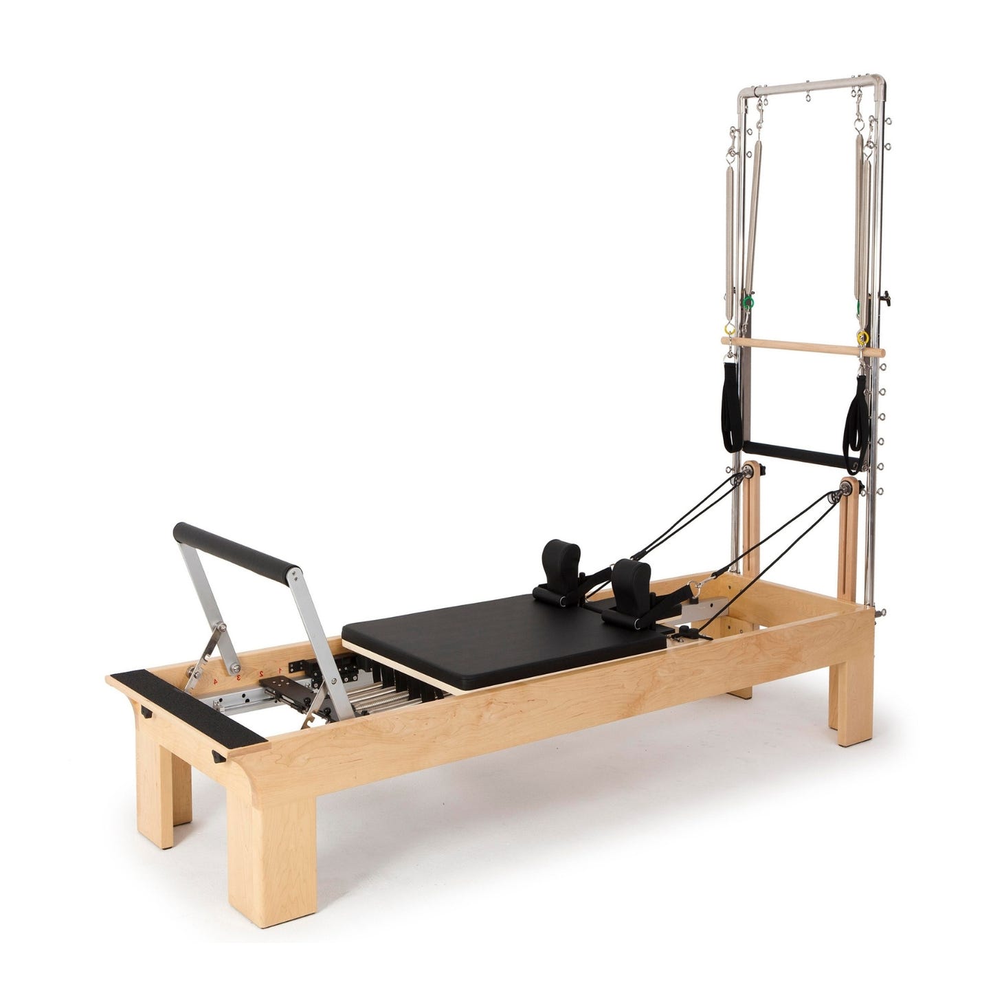 Elina Pilates Physio Wood Reformer Machine with Tower