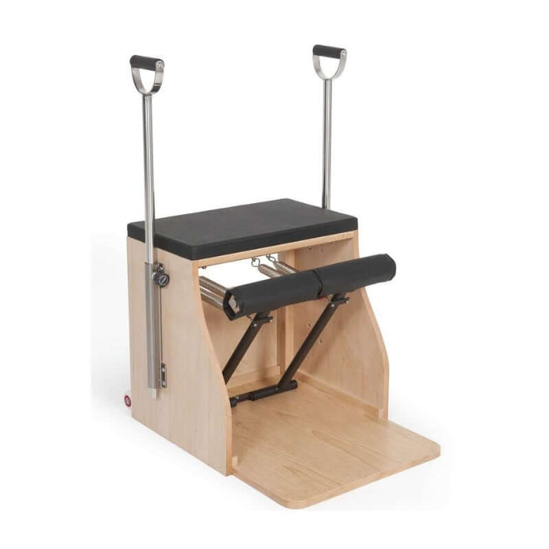 Elina Pilates Wood Combo Chair with Handles 400011