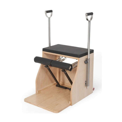 Elina Pilates Wood Combo Chair with Handles 400011