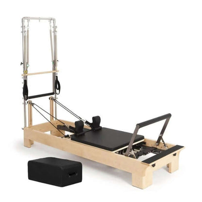 Elina Pilates Wood Reformer Machine with Tower 300008