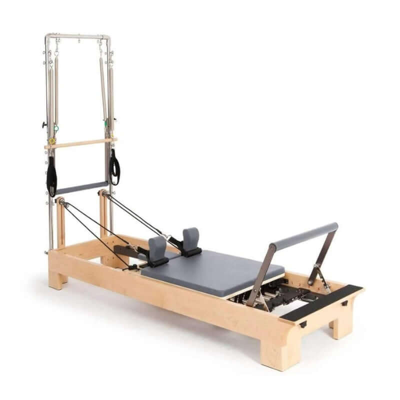 Elina Pilates Wood Reformer Machine with Tower 700030