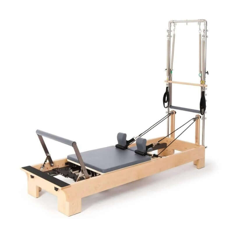 Elina Pilates Wood Reformer Machine with Tower 300008