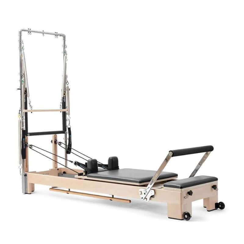 Elina Pilates Wooden Reformer Lignum With Tower 300500