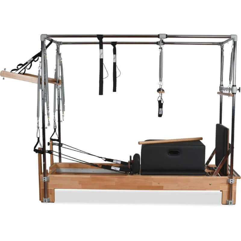 Private Pilates Premium Wood Combo Cadillac Reformer SKU-PP-CRC-LOW