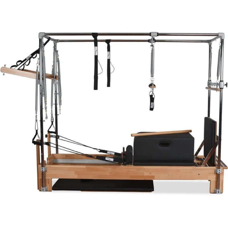 Private Pilates Premium Wood Combo Cadillac Reformer SKU-PP-CRC-LOW