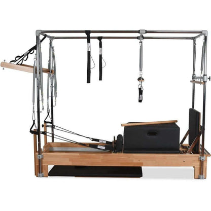 Private Pilates Premium Wood Combo Cadillac Reformer SKU-PP-CRC-LOW