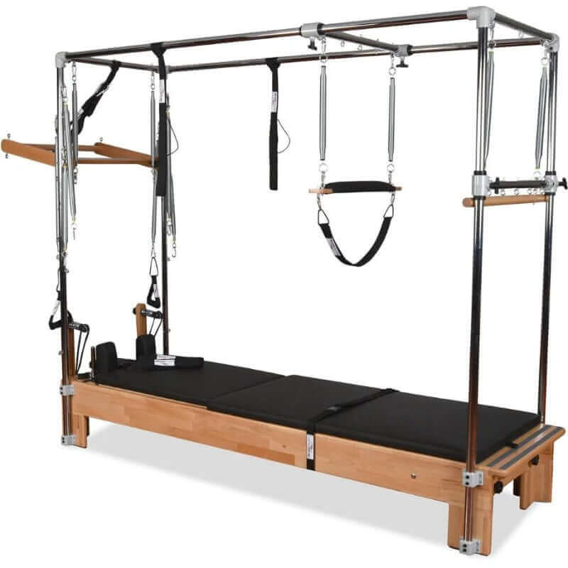 Private Pilates Premium Wood Combo Cadillac Reformer SKU-PP-CRC-LOW