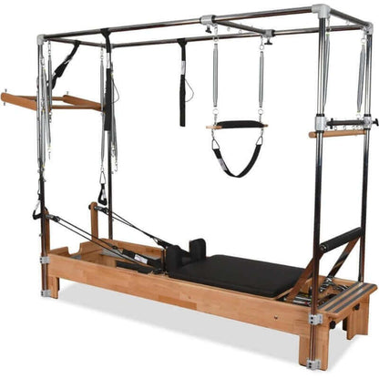 Private Pilates Premium Wood Combo Cadillac Reformer SKU-PP-CRC-LOW