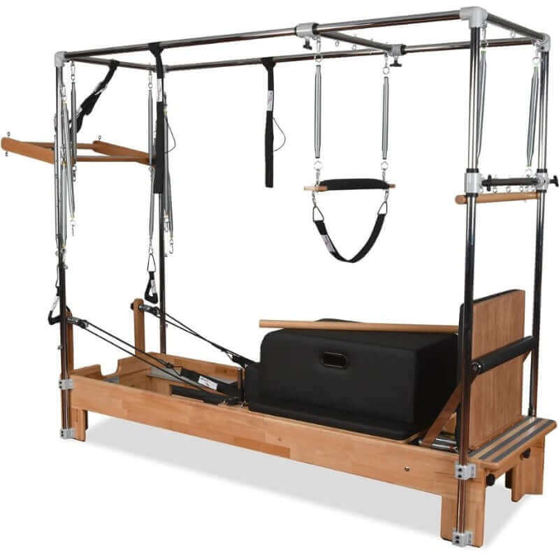 Private Pilates Premium Wood Combo Cadillac Reformer SKU-PP-CRC-LOW