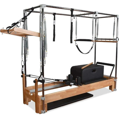 Private Pilates Premium Wood Combo Cadillac Reformer SKU-PP-CRC-LOW