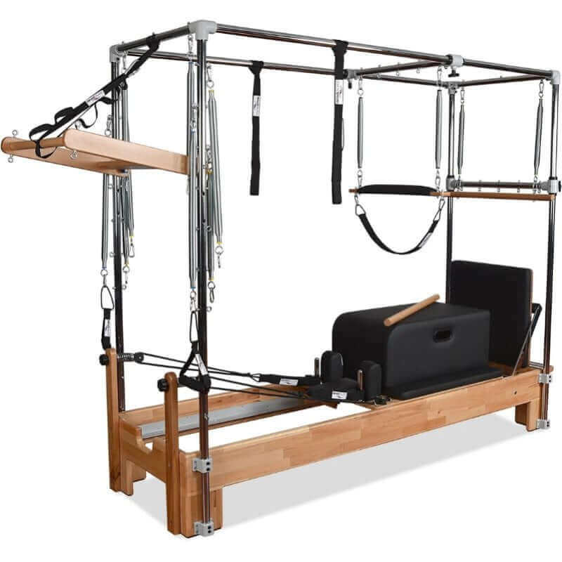 Private Pilates Premium Wood Combo Cadillac Reformer SKU-PP-CRC-LOW