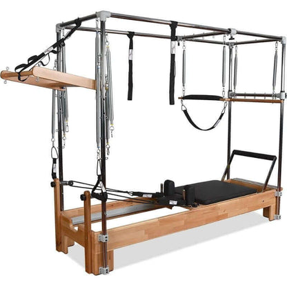 Private Pilates Premium Wood Combo Cadillac Reformer SKU-PP-CRC-LOW