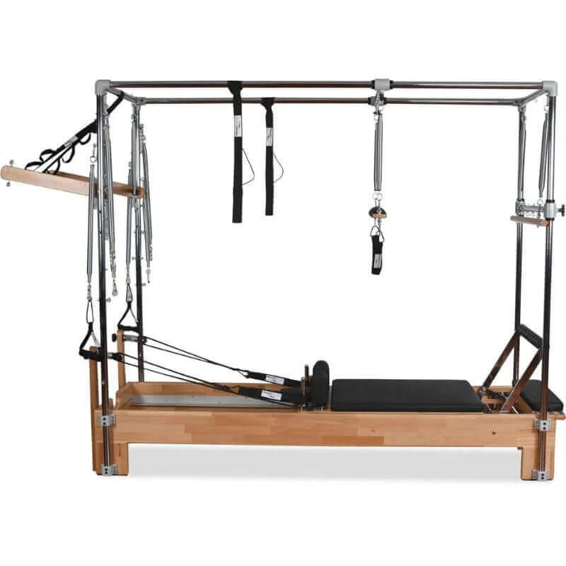 Private Pilates Premium Wood Combo Cadillac Reformer SKU-PP-CRC-LOW