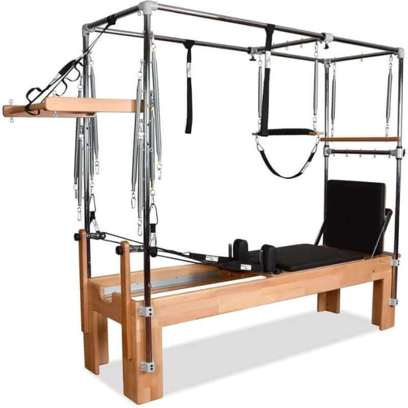 Private Pilates Premium Wood Combo Cadillac Reformer SKU-PP-CRC-HIGH