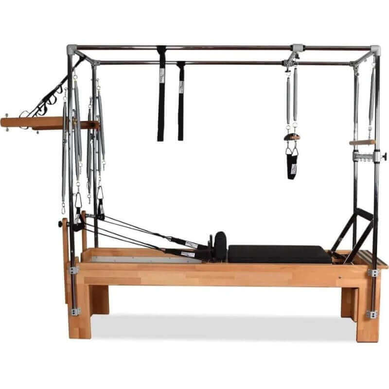 Private Pilates Premium Wood Combo Cadillac Reformer SKU-PP-CRC-LOW