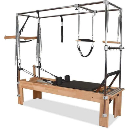 Private Pilates Premium Wood Combo Cadillac Reformer SKU-PP-CRC-LOW