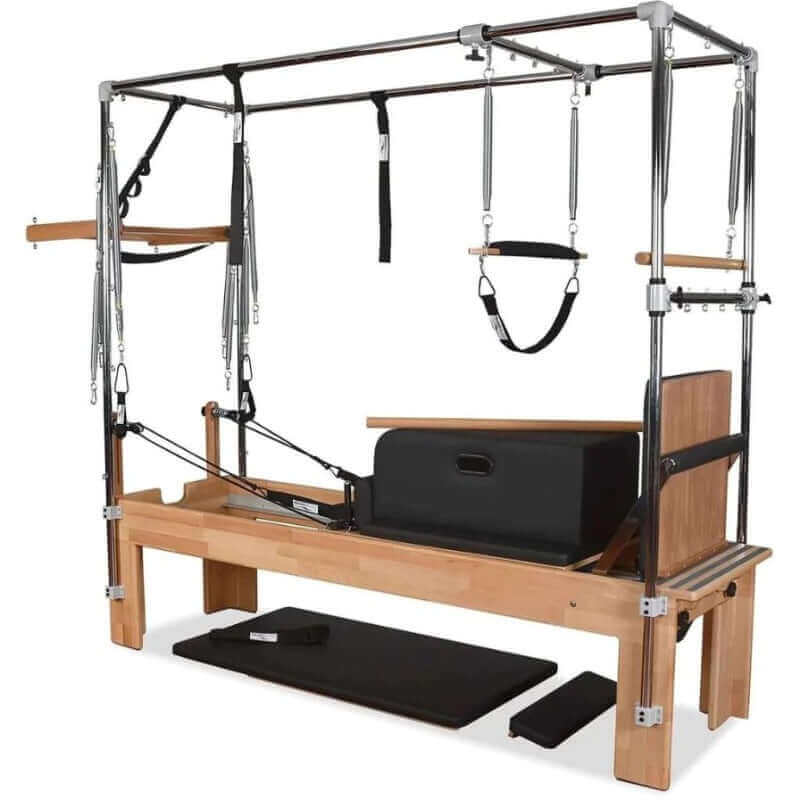 Private Pilates Premium Wood Combo Cadillac Reformer SKU-PP-CRC-LOW