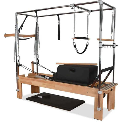 Private Pilates Premium Wood Combo Cadillac Reformer SKU-PP-CRC-LOW