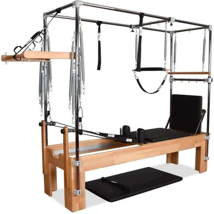 Private Pilates Premium Wood Combo Cadillac Reformer SKU-PP-CRC-LOW