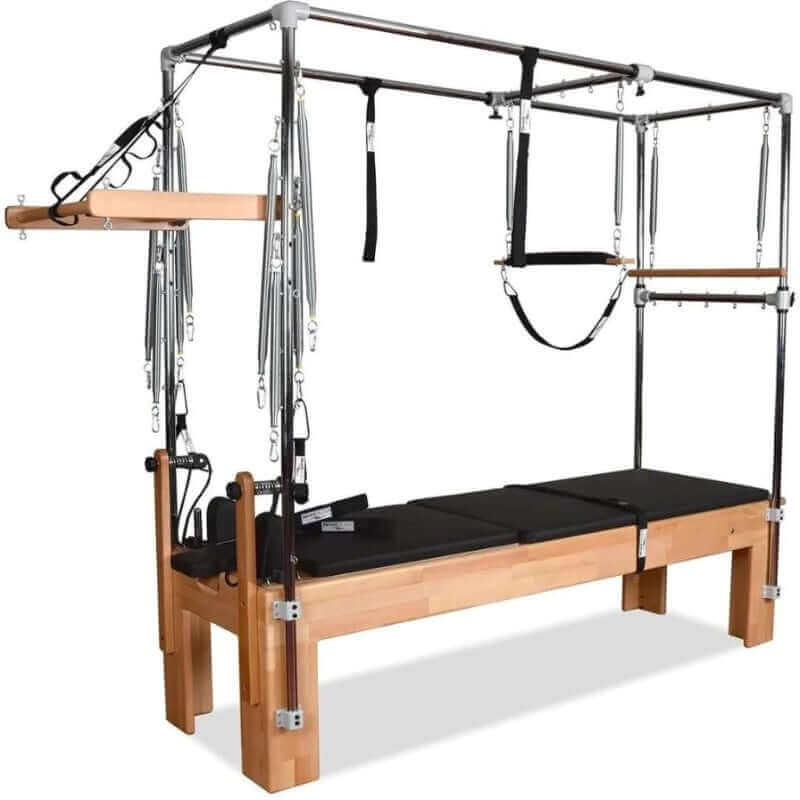 Private Pilates Premium Wood Combo Cadillac Reformer SKU-PP-CRC-LOW