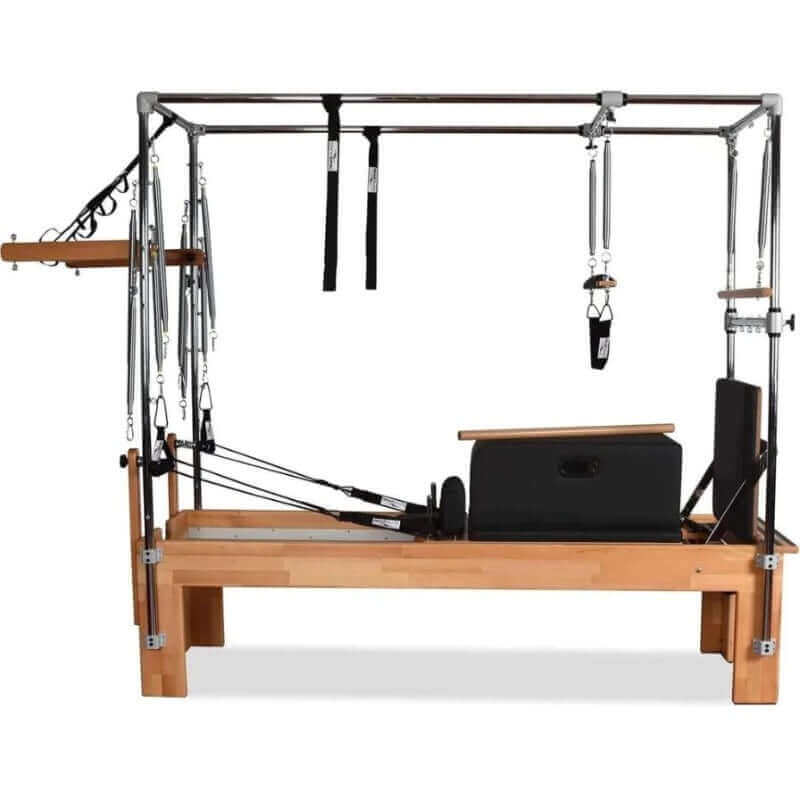 Private Pilates Premium Wood Combo Cadillac Reformer SKU-PP-CRC-LOW