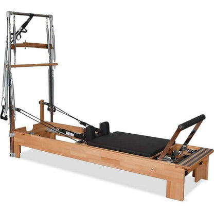 Private Pilates Premium Wood Reformer With Tower SKU-PP-WRT